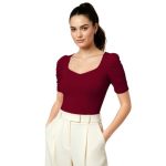 Womens Trendy Crop Top - Image 4