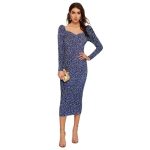 Womens Bodycon Full Sleev Dress - Image 4