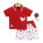 Kids Trendy Casual T-Shirt Shorts